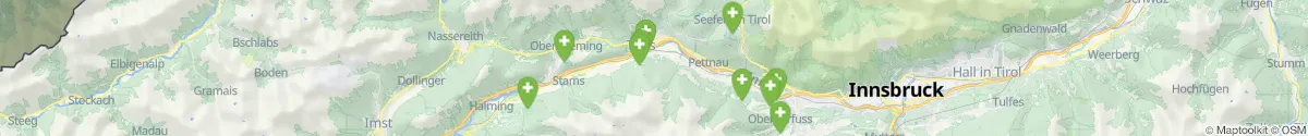 Map view for Pharmacies emergency services nearby Telfs (Innsbruck  (Land), Tirol)